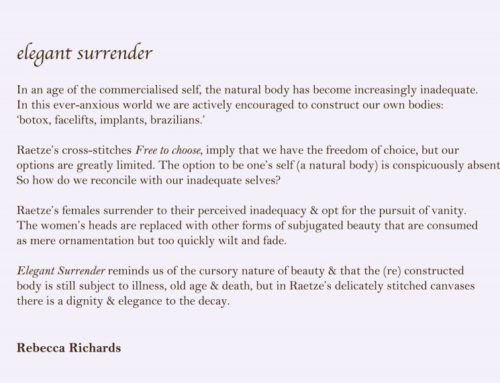 Exhibition Statement by Rebecca Richards
